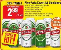 Polomarket Piwo Perła Export lub Chmielowa oferta