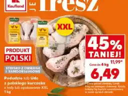 Kaufland Podudzie lub udo z polskiego kurczaka z kością lub opakowanie XXL oferta