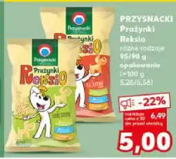 Kaufland Przekąski kukurydziane Pryśniacki Reksio oferta