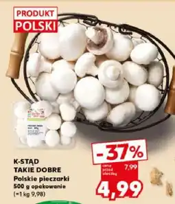 Kaufland Polskie pieczarki 500g opakowanie oferta