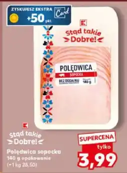Kaufland Polędwica sopocka 140g opakowanie oferta