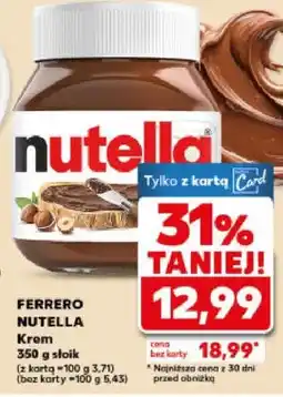 Kaufland Krem 750g słoik oferta