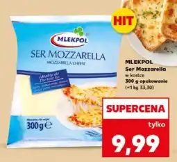 Kaufland Ser mozzarella w kostce 300g opakowanie oferta