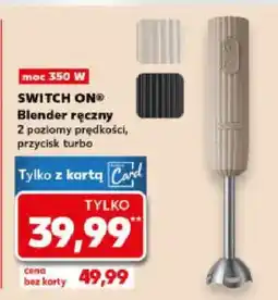 Kaufland Blender ręczny 2 poziomy prędkości, przycisk turbo oferta