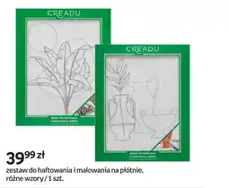Empik CREADU Zestaw do haftowania i malowania na płótnie oferta