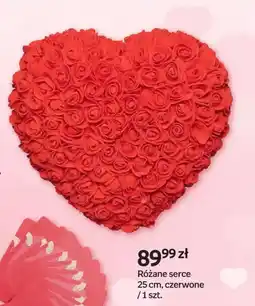Empik Różane serce 25 cm, czerwone oferta