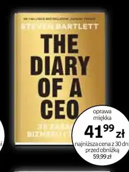 Empik Książka The Diary of a CEO. 33 zasady biznesu i życia oferta