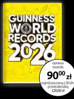 Empik Książka Guinness World Records 2026 oferta