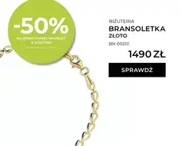 Briju Bransoletka złoto oferta