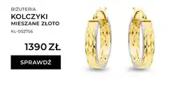 Briju Kolczyki mieszane złoto oferta