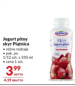 Makro Jogurt pitny Piątnica oferta