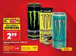 Biedronka Napój energetyczny Monster oferta