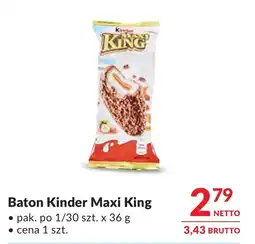 Makro Baton Kinder oferta