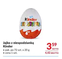 Makro Jajko niespodzianka Kinder oferta