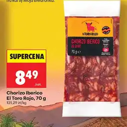 Biedronka Chorizo El Toro Rojo oferta
