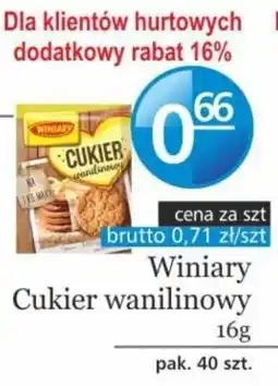 Specjał Winiary cukier wanilinowy oferta