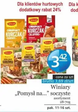 Specjał Winiary „Pomysł na..." soczyste oferta