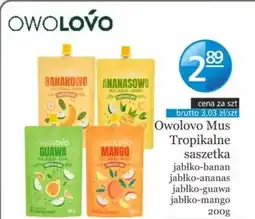 Specjał Owolovo Mus Tropikalne saszetka oferta