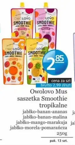 Specjał Owolovo Mus saszetka Smoothie tropikalne oferta