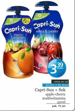 Specjał Capri-Sun + Sok apple-cherry multiwitamina oferta