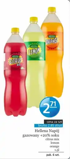 Specjał Hellena Napój gazowany +20% soku oferta