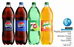 Specjał Napój gazowany 7up mirinda orange pepsi pepsi zero oferta