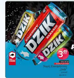 Specjał Napój Energetyczny „Dzik" oferta