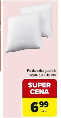 Carrefour Poduszka jasiek wym. 40 x 40 cm oferta