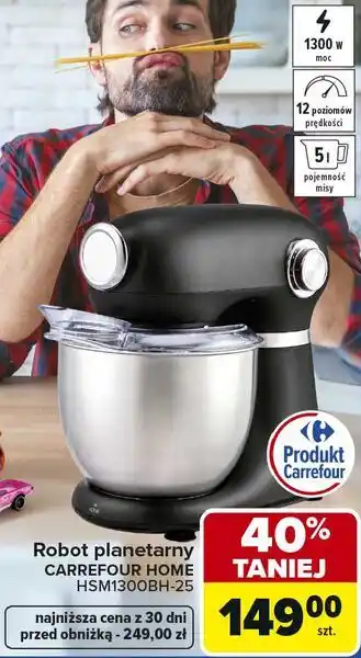 Robot planetarny CARREFOUR HOME HSM1300BH-25