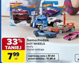 Carrefour Samochodzik HOT WHEELS mały różne rodzaje oferta