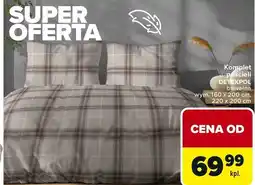 Carrefour Komplet pościeli DETEXPOL bawełna wym. 160 x 200 cm, 220 x 200 cm oferta