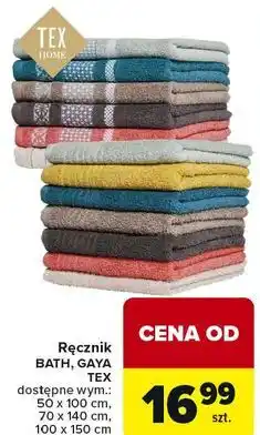 Carrefour Ręcznik BATH, GAYA TEX oferta