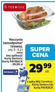 Carrefour Naczynie żaroodporne TERMISIL poj oferta