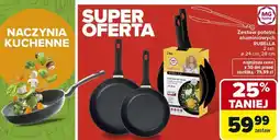 Carrefour Zestaw patelni aluminiowych RUBELLA 2 szt. ø 24 cm, 28 cm oferta