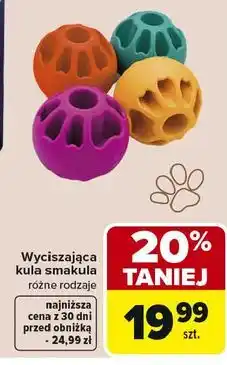 Carrefour Wyciszająca kula smakula różne rodzaje oferta
