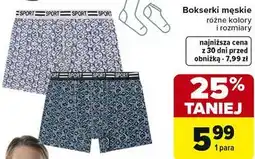 Carrefour Bokserki męskie różne kolory i rozmiary oferta