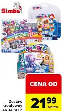Carrefour Zestaw kreatywny AQUA GELZ oferta