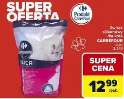 Carrefour Żwirek silikonowy dla kota CARREFOUR oferta