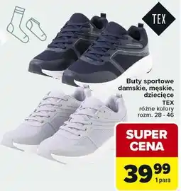Carrefour Buty sportowe damskie, męskie, dziecięce TEX oferta