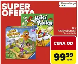 Carrefour Gra RAVENSBURGER różne rodzaje oferta