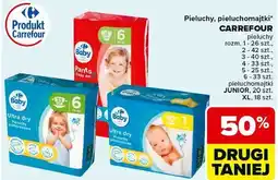 Carrefour Pieluchy, pieluchomajtki Carrefour różne rozmiary oferta