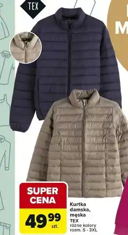Carrefour Kurtka damska, męska TEX oferta