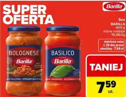 Carrefour Sos Barilla (różne rodzaje) oferta