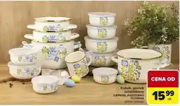 Carrefour Kubek, garnek emaliowany CAPRINI, POSITIANO FLORINA różne rodzaje oferta