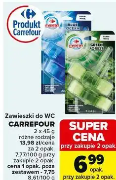 Carrefour Zawieszki do WC Carrefour oferta