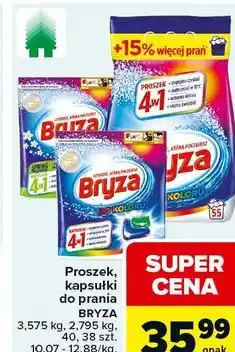 Carrefour Proszek, kapsułki do prania Bryza oferta