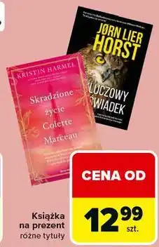 Carrefour Książka na prezent różne tytuły oferta