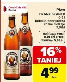 Carrefour Piwo Franziskaner oferta