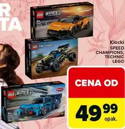 Carrefour Klocki SPEED CHAMPIONS, TECHNIC LEGO oferta