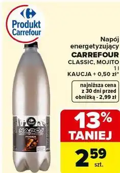 Carrefour Napój energetyzujący Carrefour Classic, Mojito oferta